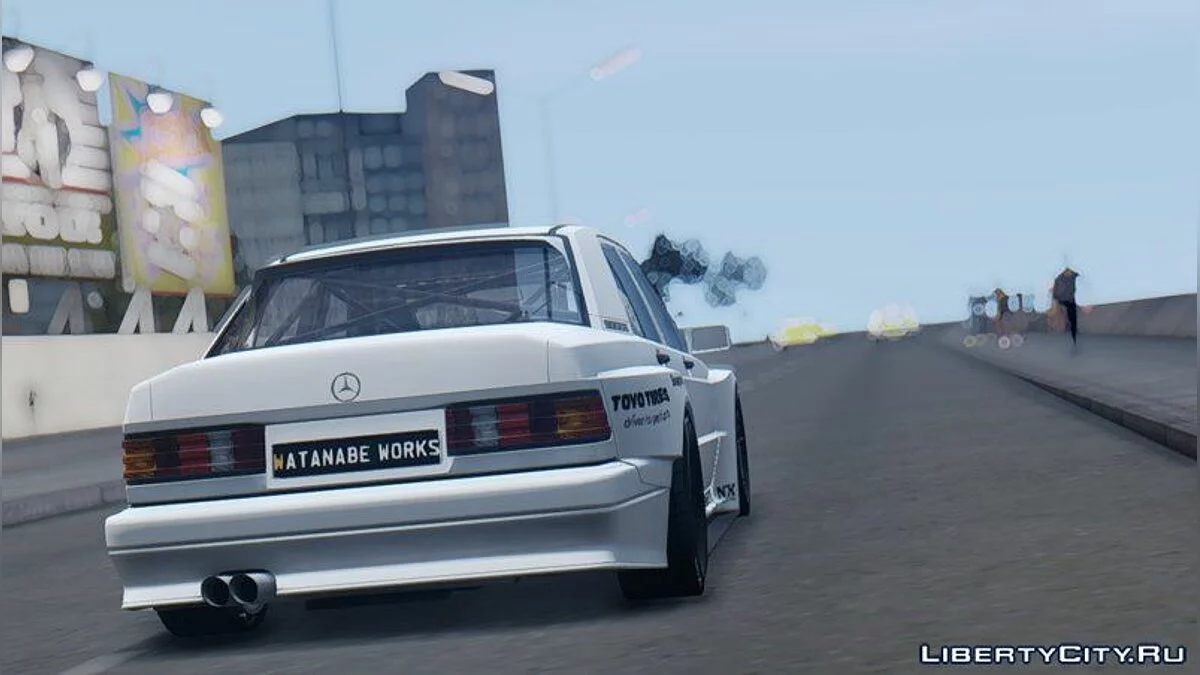 1990 Mercedes Benz 190E Rocket Bunny Pandem Type II / GTA San Andreas