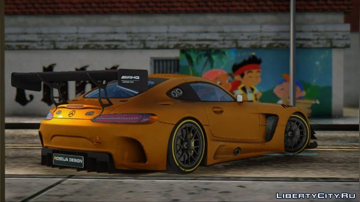 Mercedes Benz AMG GT3 2015 / GTA San Andreas