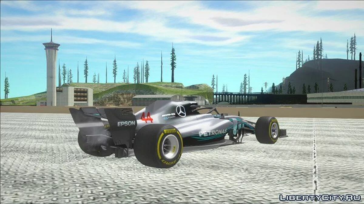 2018 Mercedes Benz W09 / GTA San Andreas