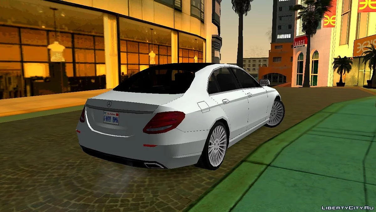 Mercedes Benz E Class 2017 / GTA San Andreas