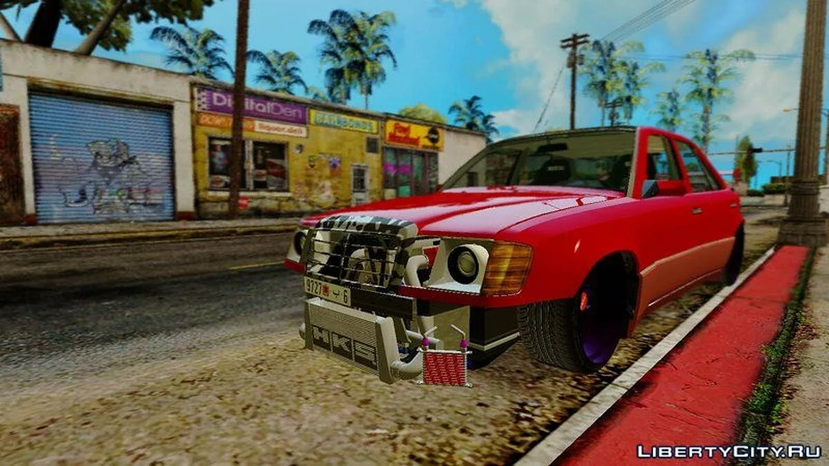 Mercedes-Benz W124 Custom Turbo / GTA San Andreas