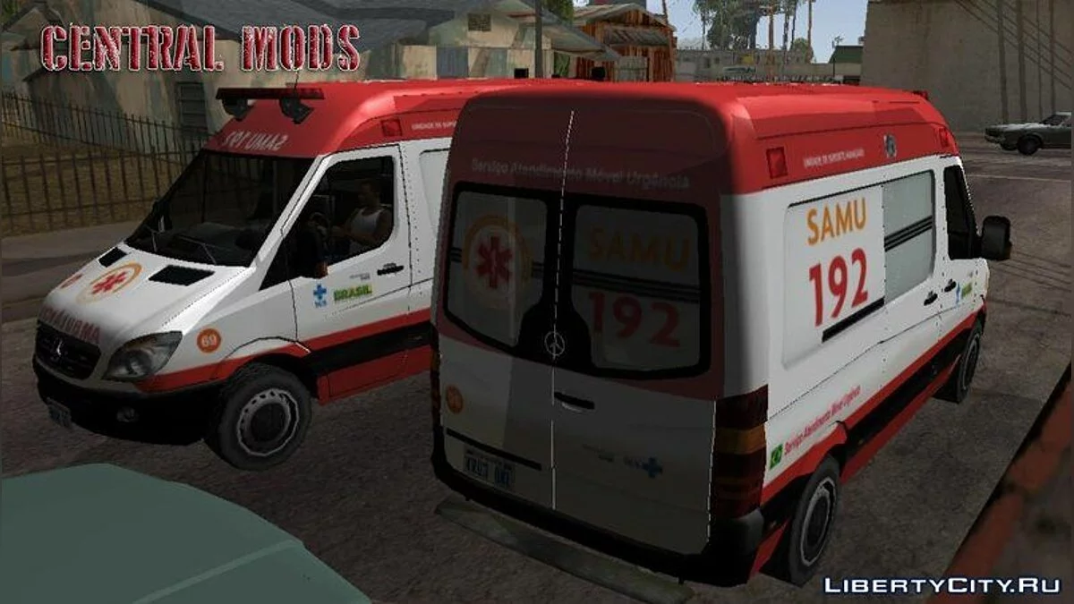 MB Sprinter 2013 - Скорая помощь v2 / GTA San Andreas