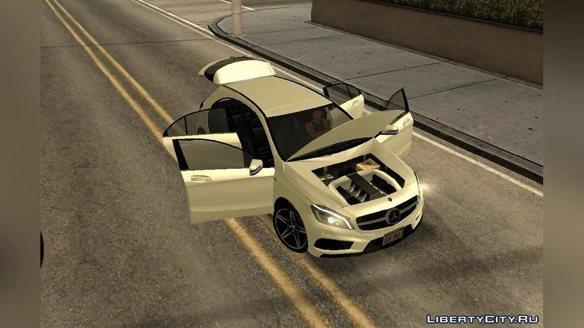 Mercedes Benz AMG 250 2016 Lowpoly / GTA San Andreas