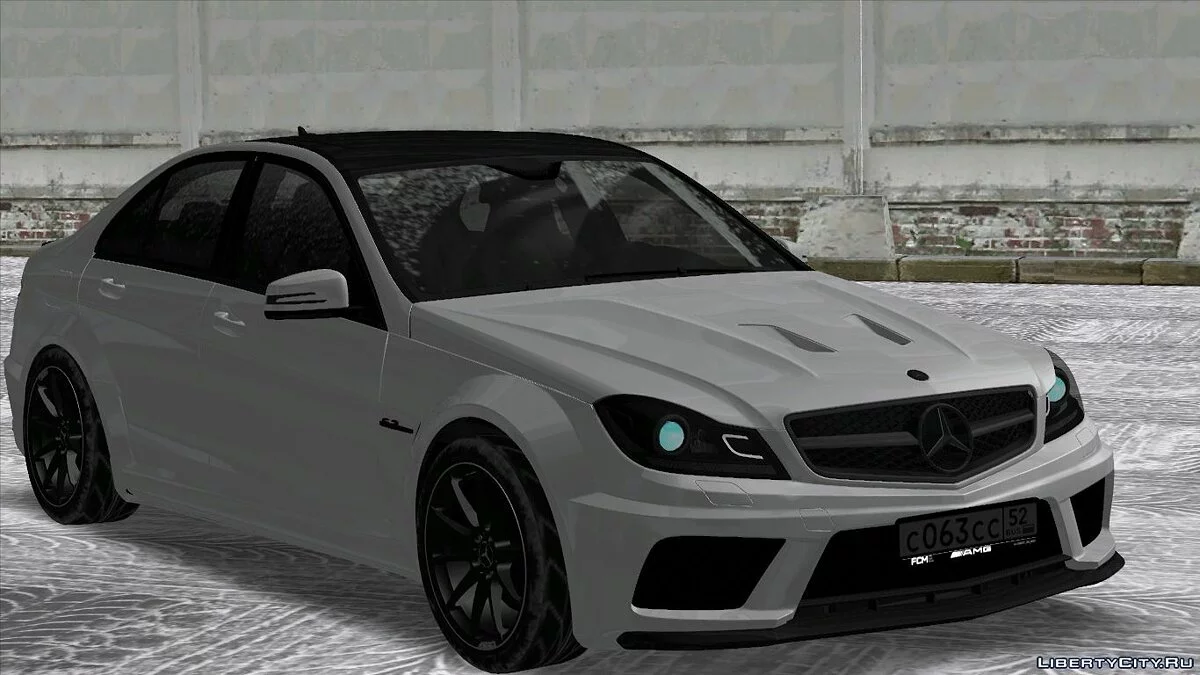 Mercedes-Benz C63w204 / GTA San Andreas