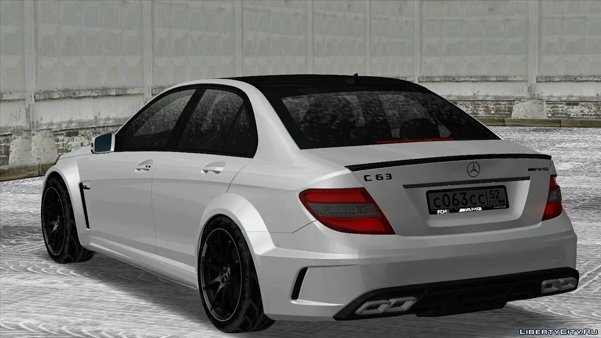 Mercedes-Benz C63w204 / GTA San Andreas