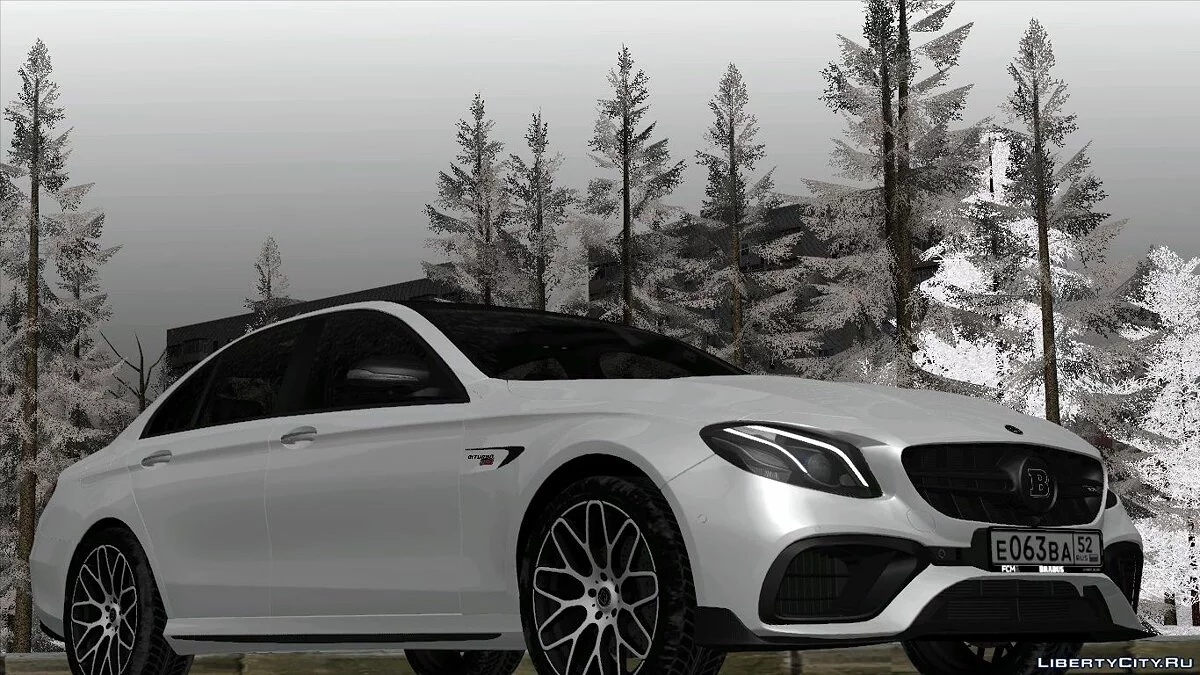 Mercedes-Benz E63s Brabus 700 / GTA San Andreas
