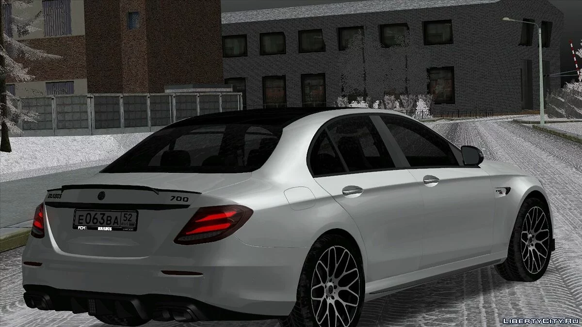 Mercedes-Benz E63s Brabus 700 / GTA San Andreas