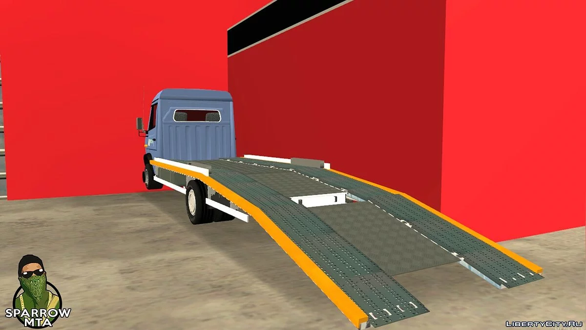 Mercedes Benz эвакуатор / GTA San Andreas
