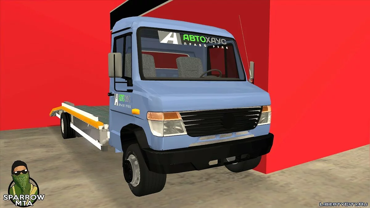 Mercedes Benz эвакуатор / GTA San Andreas