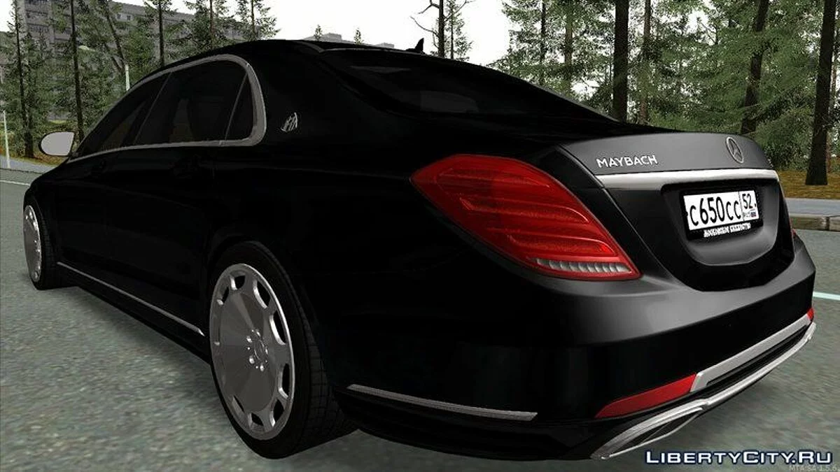 Mercedes Benz Maybach S650 / GTA San Andreas