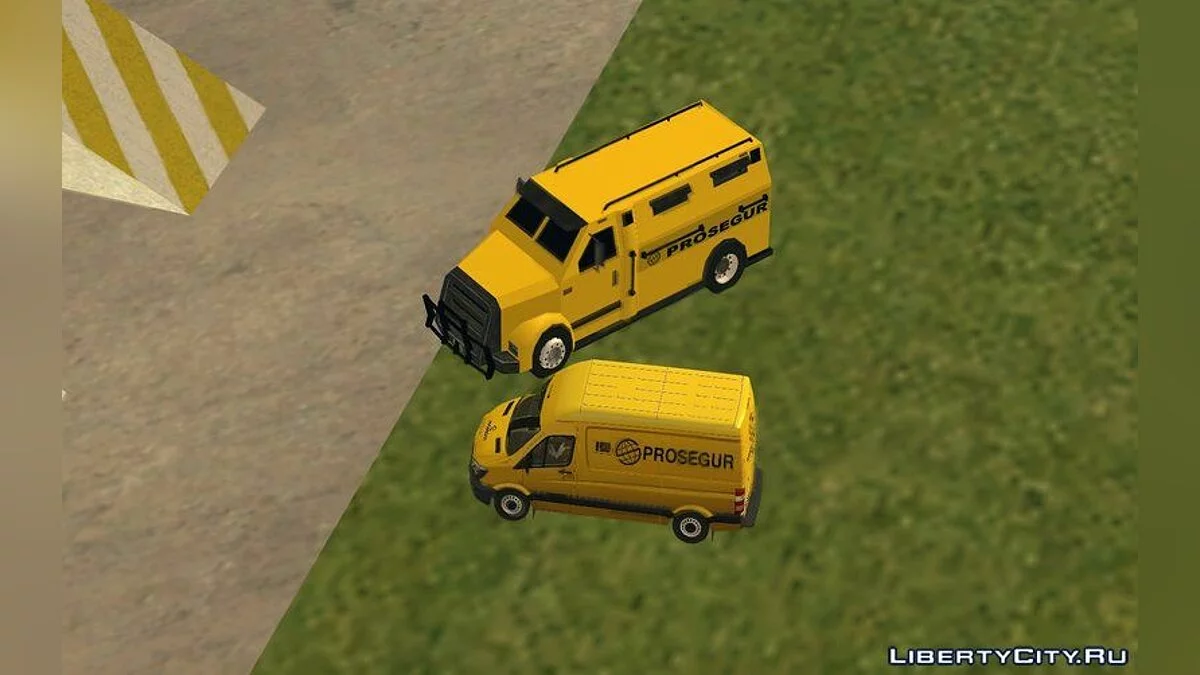 Mercedes Benz Sprinter и Furgón Prosegur / GTA San Andreas