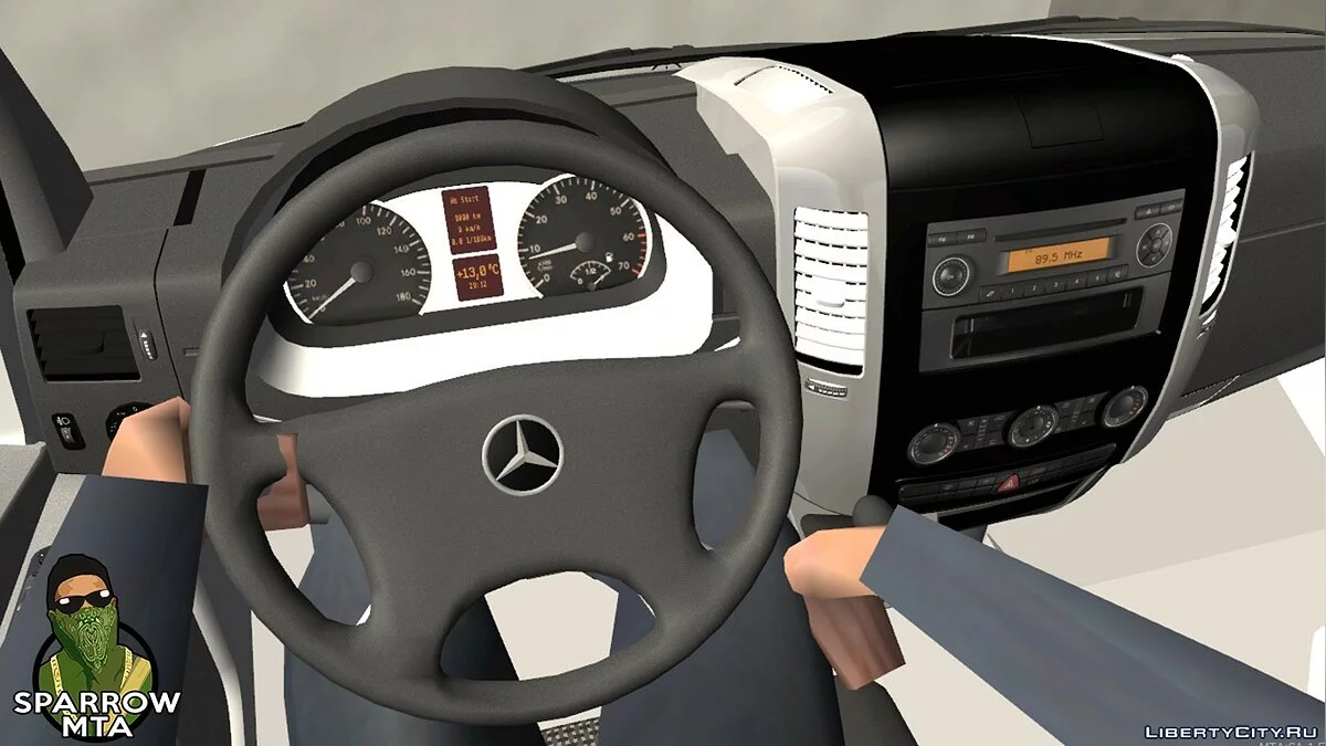 Mercedes-Benz Sprinter Okul  / GTA San Andreas