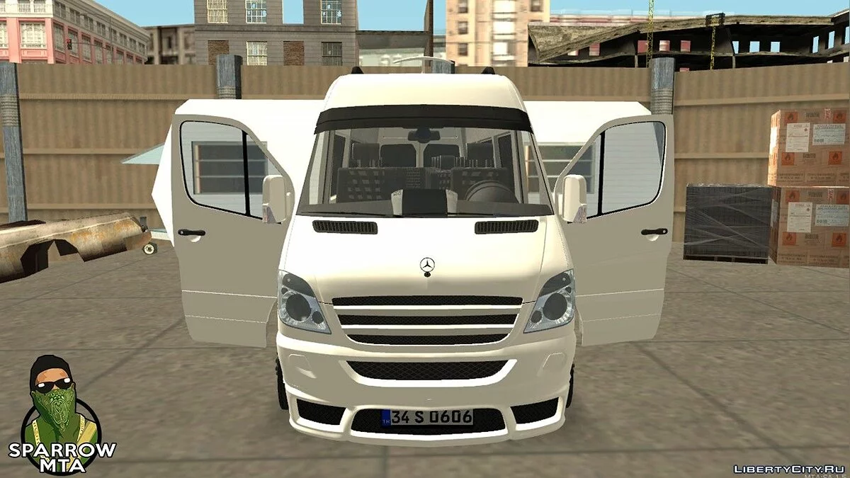 Mercedes-Benz Sprinter Okul  / GTA San Andreas