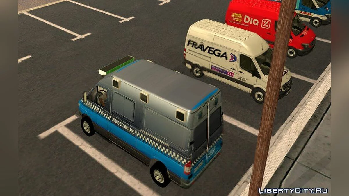 Mercedes Benz Sprinter Unidad de Traslado / GTA San Andreas