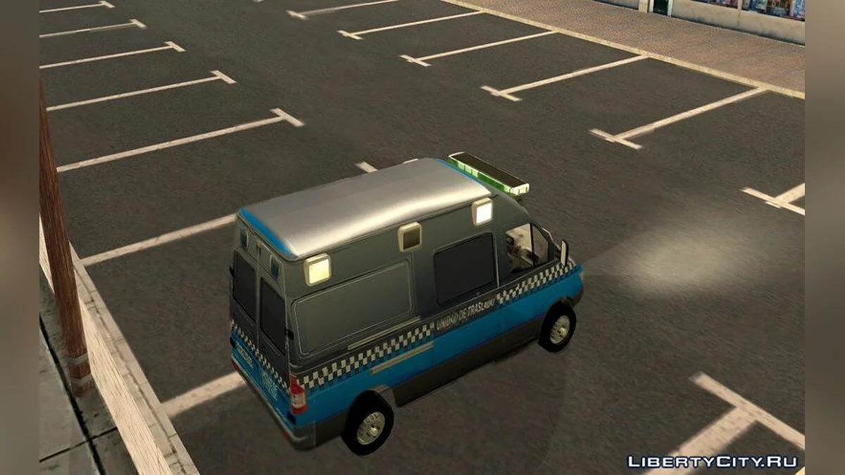 Mercedes Benz Sprinter Unidad de Traslado / GTA San Andreas