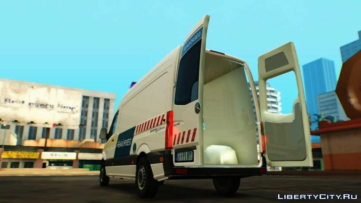 Mercedes Sprinter 2019 - Венгерская полиция / GTA San Andreas