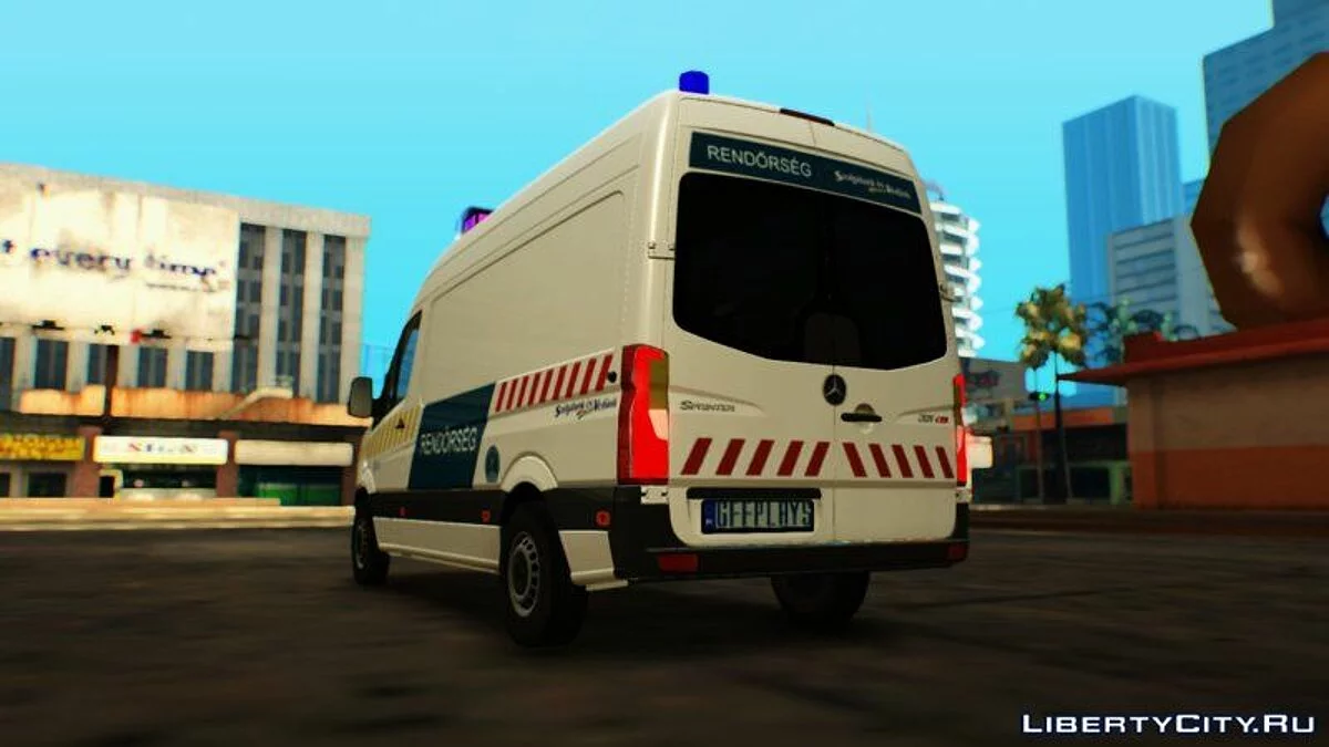 Mercedes Sprinter 2019 - Венгерская полиция / GTA San Andreas