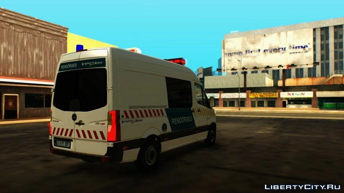 Mercedes Sprinter 2019 - Венгерская полиция / GTA San Andreas