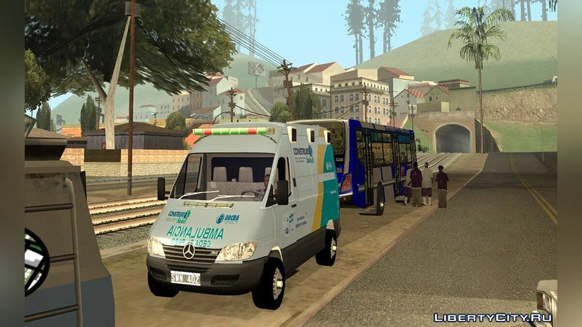 Mercedes Sprinter Ambulancia Uocra / GTA San Andreas