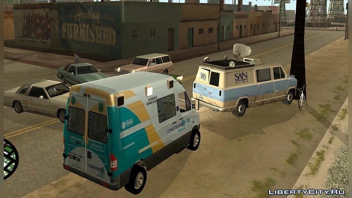 Mercedes Sprinter Ambulancia Uocra / GTA San Andreas