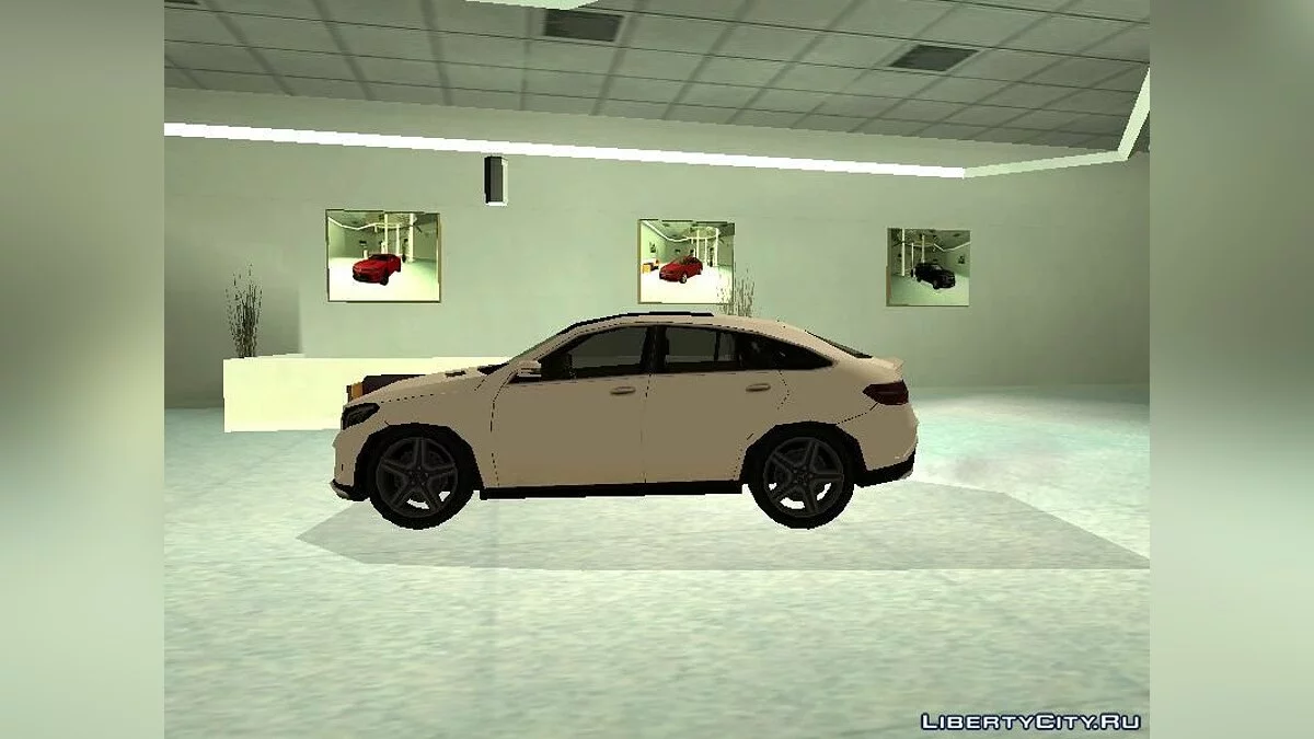 Mercedes Benz GLE 350 Coupe Lowpoly / GTA San Andreas
