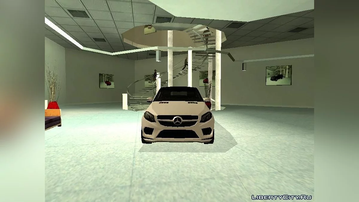Mercedes Benz GLE 350 Coupe Lowpoly / GTA San Andreas