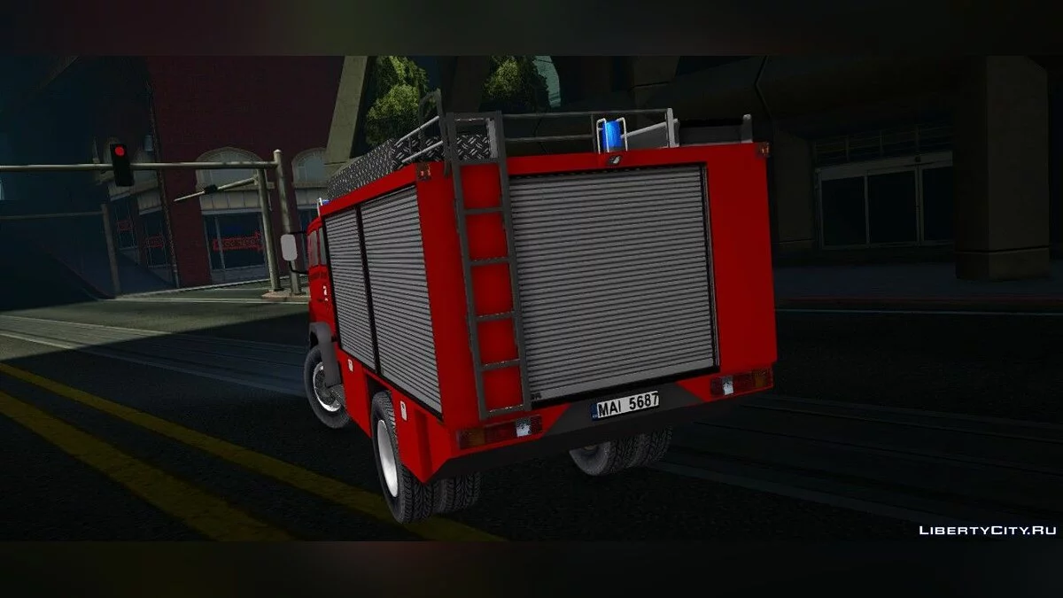 Mercedes Benz LF 16/12 - Pompierii / GTA San Andreas
