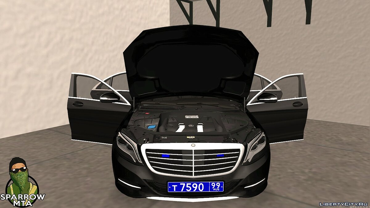 Скачать Mercedes Benz s500 Makam для GTA San Andreas