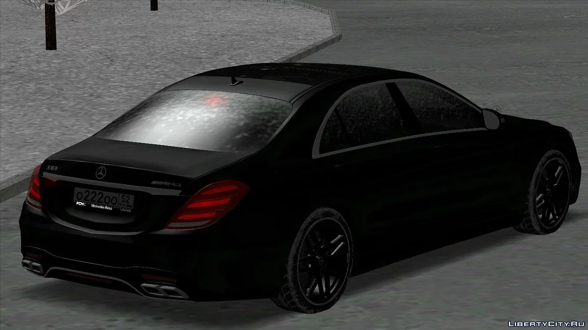 Mercedes-Benz S63 W222 / GTA San Andreas