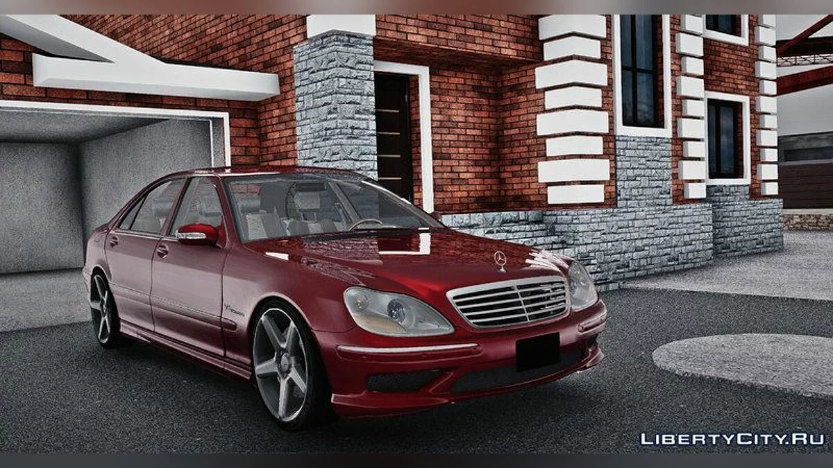 Mercedes w220 AMG pack / GTA San Andreas
