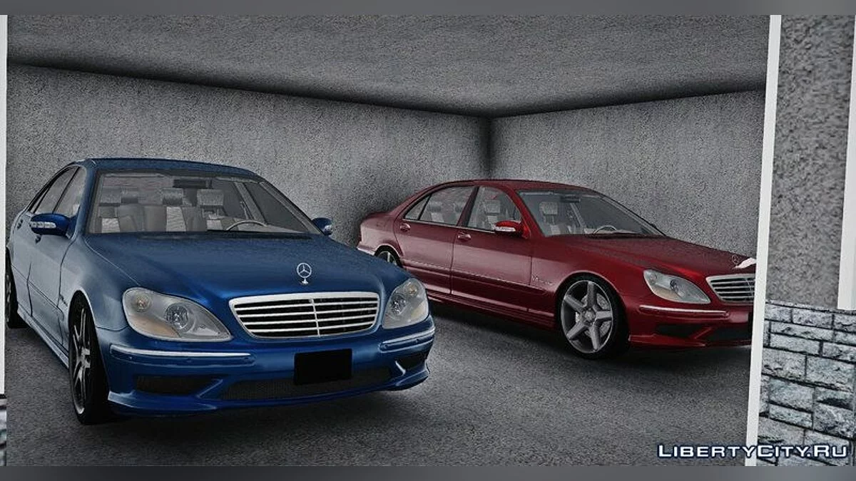 Mercedes w220 AMG pack / GTA San Andreas