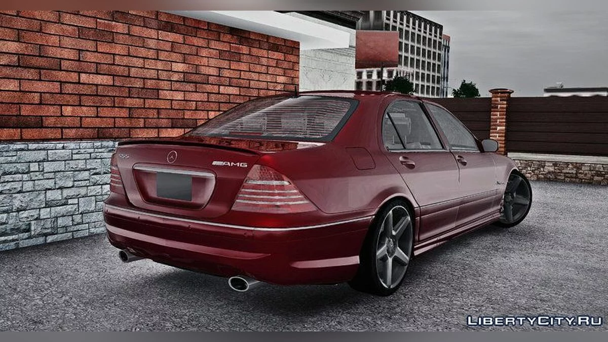 Mercedes w220 AMG pack / GTA San Andreas