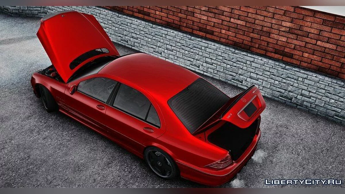 Mercedes W220 S63 AMG / GTA San Andreas