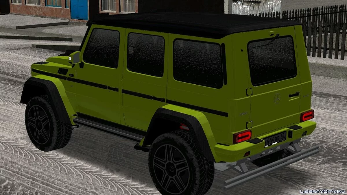 Mercedes-Benz G500 4x4² Brabus / GTA San Andreas