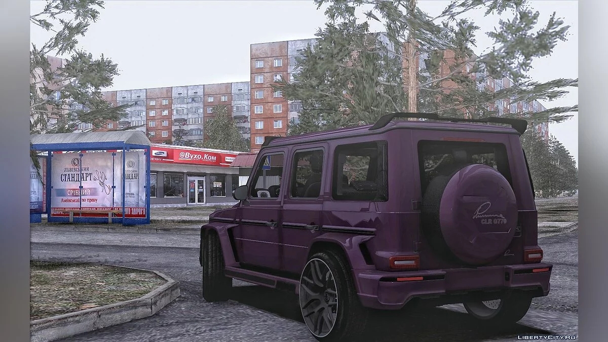 Mercedes-Benz G770 Lumma CLR / GTA San Andreas