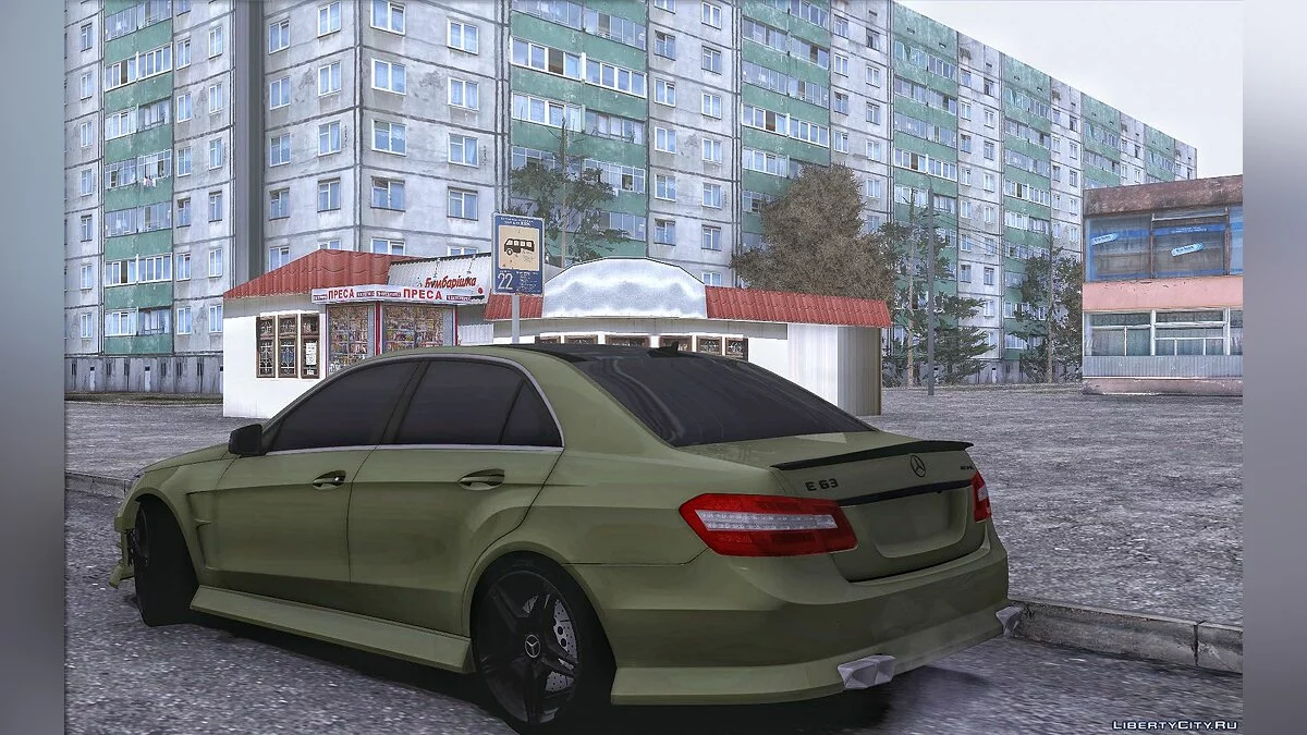 Mercedes-Benz W212 / GTA San Andreas