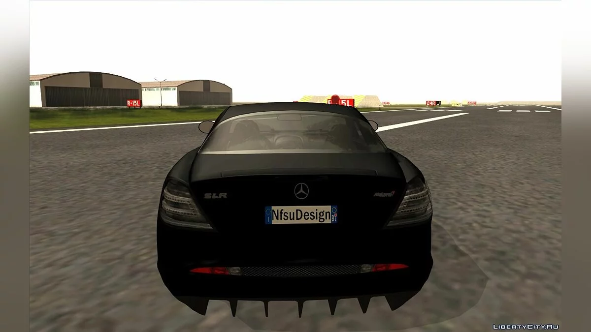 Mercedes-Benz SLR McLaren 722 FBI / GTA San Andreas