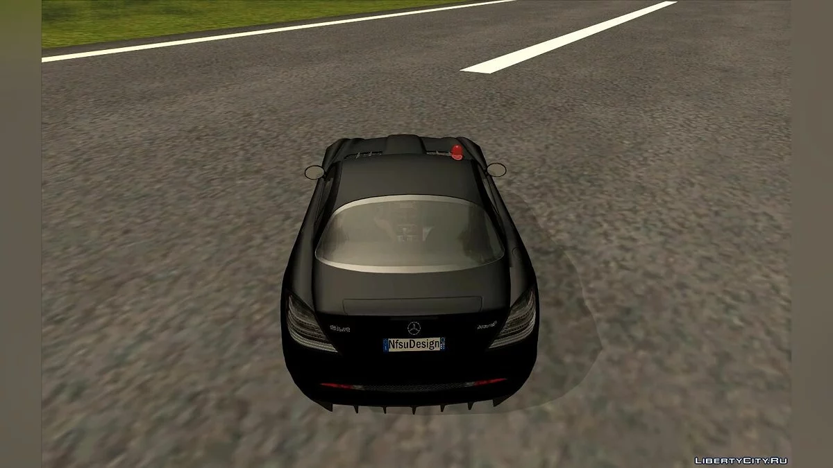 Mercedes-Benz SLR McLaren 722 FBI / GTA San Andreas