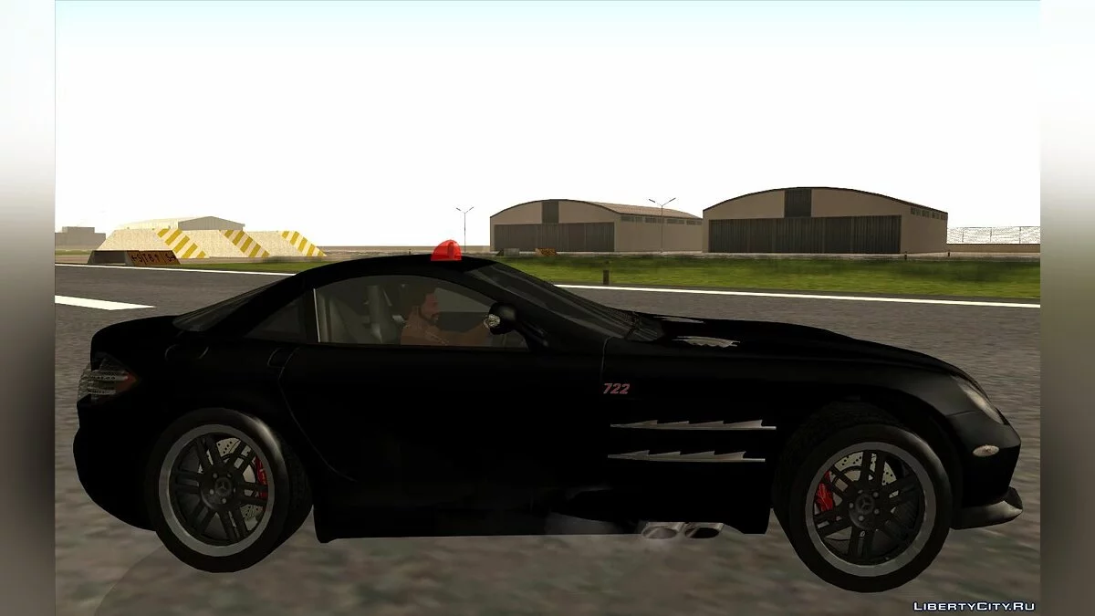 Mercedes-Benz SLR McLaren 722 FBI / GTA San Andreas