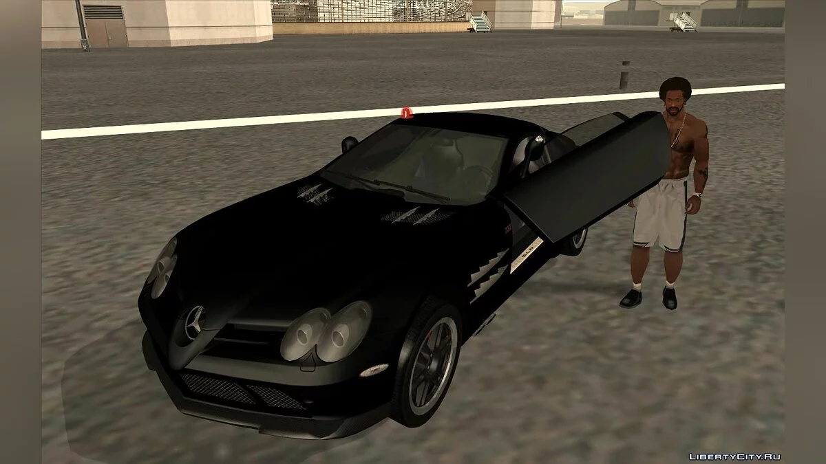 Mercedes-Benz SLR McLaren 722 FBI / GTA San Andreas