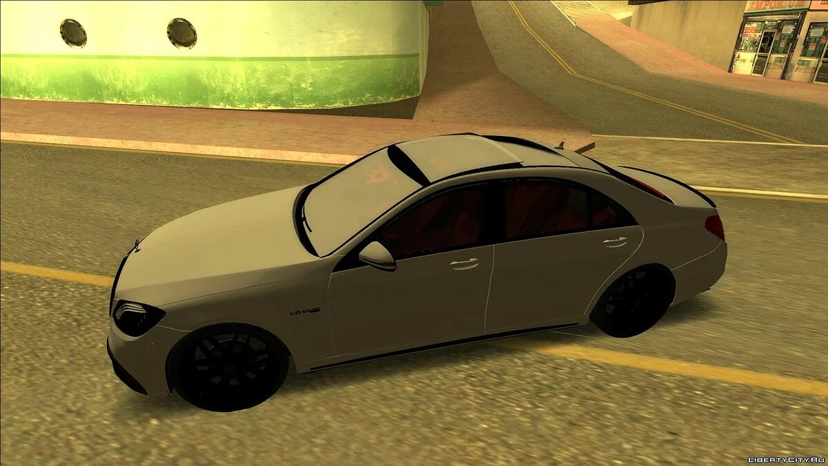 Mercedes S63 AMG W222 Full Black / GTA San Andreas