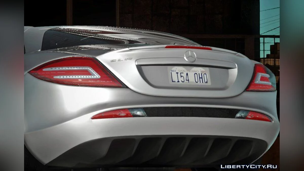 2005 Mercedes Benz SLR Mclaren / GTA San Andreas