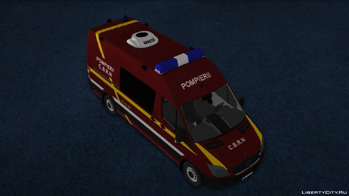 2011 Mercedes-Benz Sprinter 311 CDi - Autospeciala C.B.R.N / GTA San Andreas