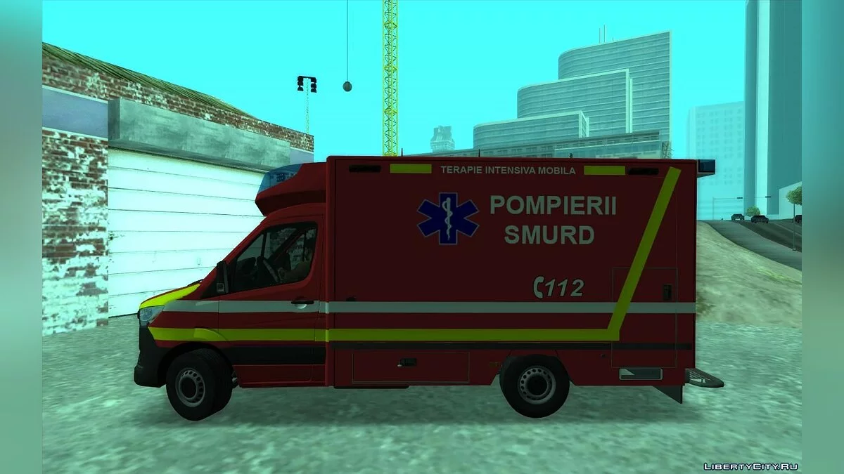 2020 Mercedes-Benz Sprinter - SMURD - Autospeciala ATPVM / GTA San Andreas