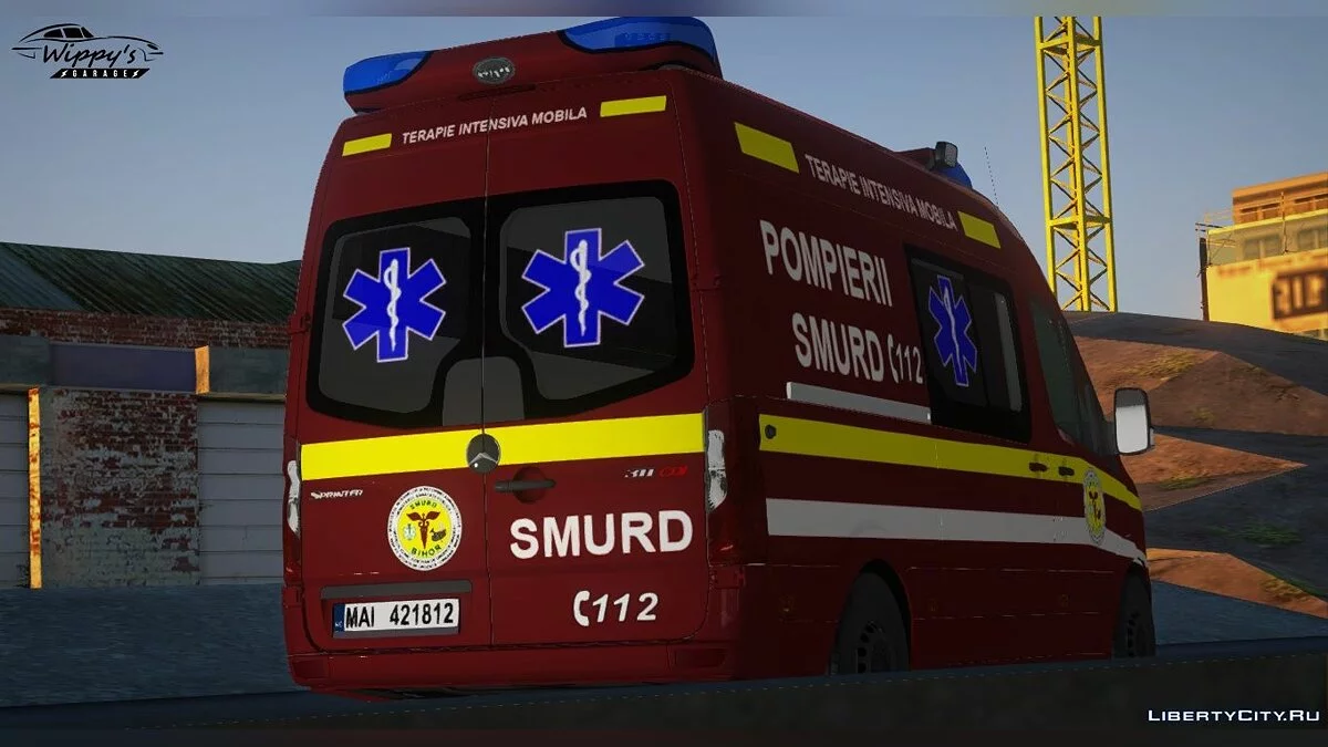 2020 Mercedes-Benz Sprinter интенсивная терапия / GTA San Andreas