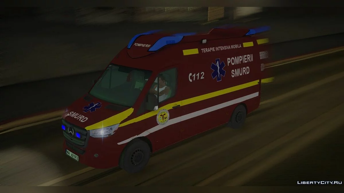 2020 Mercedes-Benz Sprinter интенсивная терапия / GTA San Andreas