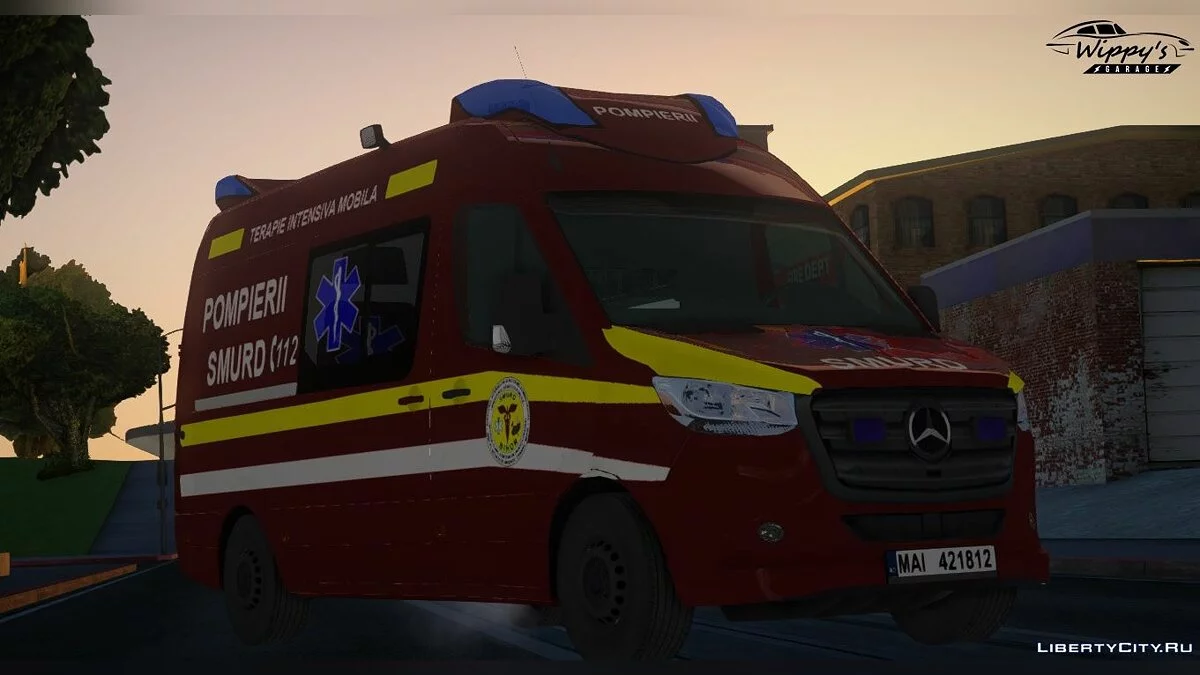 2020 Mercedes-Benz Sprinter интенсивная терапия / GTA San Andreas