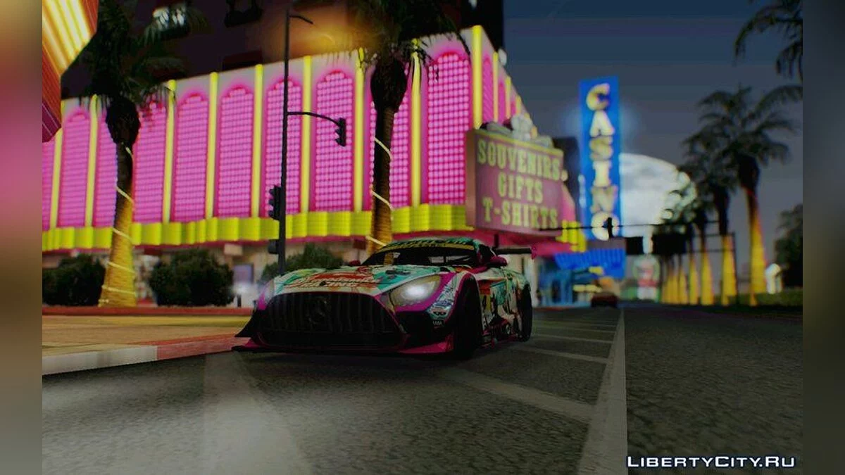 Mercedes Benz AMG GT3 Evo Goodsmile Racing 2020 / GTA San Andreas