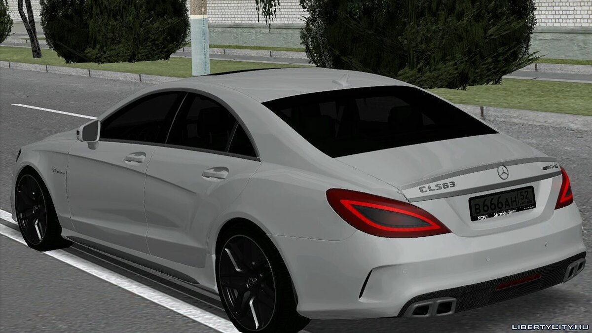 Скачать Mercedes-Benz CLS 63 для GTA San Andreas