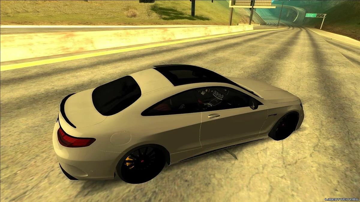 Mercedes-Benz S63 AMG Black / GTA San Andreas